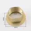 Tornillo de Fijación Antiaflojamiento para Grifo de Fregadero de Cocina, Herramienta de Refuerzo Universal de Agujero Único para Lavabo de Baño, Agua Caliente y Fría