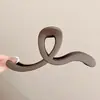 Pinza de Garra de Acrílico Estilo Coreano para Mujer 2025 Nuevo Tamaño Grande para Cabello Grueso, Pinza de Tiburón de Gama Alta para la Parte Posterior de la Cabeza