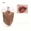 Comercio Exterior Transfronterizo Aceite para Labios Hecho a Mano DIY Brillo de Labios Producto Semi-Terminado Hidratante Perlado Shimmer Brillo de Labios Multicolor con Sabor a Fruta