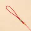 Colgante de Pulsera Creativo Tejido a Mano, Exquisito Cordón para Llaves, Cuerda de Joyería Hecha a Mano, Correa Corta Simple para Teléfono, Correa de Muñeca Unisex