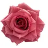 Nuevo producto transfronterizo: flores de rosa artificiales para arreglos de boda, decoraciones de pasillo, decoraciones de recepción de hotel y capullos de flor para decoración de pared