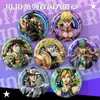Insignia de Anime Jojo's Bizarre Adventure Jotaro Kujo Jotaro Kuma Insignia Grande Doble Flash de 75 mm