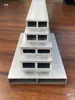 Tubo Cuadrado de Aleación de Aluminio Estilo Japonés 12*30*15*40 Puerta de Armario Reforzada Estilo Japonés Panel de Puerta Embebido Tubo Recto