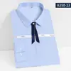 [Estilo Nuevo] Camisa de Manga Larga Rayada de Fibra de Bambú para Mujer Elástica Sin Planchar Profesional de Negocios Formal Ol Para el Trabajo