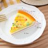 Chaveiro Pingente de Comida Falsa Fatias Triangulares de Pizza Decoração Criativa para Casa Ornamento de Pizza Ímã de Geladeira Fundo para Fotografia