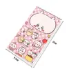 Ji Yi Caderno em Branco A6 Fofo de Alto Valor para Estudante Desenho Animado Papel Grosso 100g Diário Simples Atacado