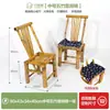 Cadeira de bambu antiga de exterior estilo rural com encosto para uso doméstico, idosos, cadeira de bambu artesanal de Sichuan, cadeira de bambu para crianças