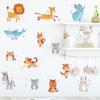 FX-B243 Tiburón León Zorro Guepardo Pequeño Dibujos Animados Habitación Infantil Guardería Hogar Decorativo Pegatina de Pared