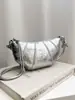 Bolsa croissant de nicho coreana, novo modelo de verão para meninas, bolsa transversal casual simples de alta qualidade, bolsa de ombro para o dia a dia do trabalho