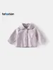 Ropa exterior cálida de invierno para hombres, mujeres y niños; ropa exterior de forro polar gruesa de doble cara para bebés; Sudaderas con capucha y cárdigans para usar al aire libre