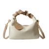 Bolso de diseño de nicho popular de este año, bolso de mujer, bolso plisado, nueva textura de moda 2023, bolso cuadrado pequeño con axila
