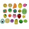 Simulado Transparente Luminoso Estéreo Serie de Frutas DIY Accesorios de Resina Carcasa para Teléfono Móvil Joyería Adornos para Horquilla Imanes para Refrigerador