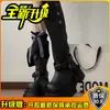 Hebilla de cinturón, botas de motocicleta cómodas, botas largas adelgazantes, botas de montar de tubo alto con suela gruesa estilo coreano para mujer, nuevo modelo de verano 2026