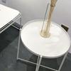 Mesas y Sillas Nórdicas Simples para Ocio al Aire Libre Hierro Forjado Tienda de Té con Leche Cafetería Balcón Patio al Aire Libre Jardín Combinación de Mesa y Sillas