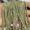 1.5*2.5mm coloridos color Macaron cuadrados cuentas sueltas espaciadores cuadrados accesorios para joyería DIY al por mayor