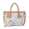 Verão 2025 Nova Bolsa Tote Estampada Moda Feminina Versátil Temperamento Para Deslocamento Bolsa de Ombro Bolsa Transversal