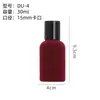 Venda Direta de Fábrica Processamento Garrafa de Perfume de Vidro Personalizada Personalizada Sob Demanda Perfume Flocado 30ml Sub-Garrafa Frasco Spray
