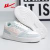 Zapatos Unisex para Pareja Marca Warrior, Tenis Deportivos Casuales Ultraligeros de Suela Suave, Zapatos de Viaje, Zapatos Modernos Versátiles de Estudiante, Tenis Blancos