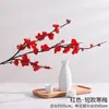 Flor de Ameixa de Inverno Galhos de Flor de Ameixa Flores Flores Artificiais Sala de Estar Flores de Seda Gabinete de TV Mesa de Centro Enfeites Decoração de Casa Chinesa Arranjo de Flores