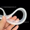 Anillo de sellado de silicona blanca de grado alimenticio con junta tórica, anillo de sellado de junta gruesa resistente a altas temperaturas
