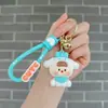 Figuritas de llavero de goma blanda de anime de dibujos animados, colgantes para mochila, accesorios para bolsos, pequeños adornos, al por mayor en stock para tiendas