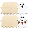 Artesanato em Madeira Transfronteiriço Decorações de Madeira de Páscoa Ovos de Páscoa Peças de Madeira em Branco DIY para Pintura e Grafite Infantil
