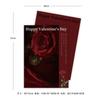 Diário Rosa Papel Vermelho da Internet Feliz Dia dos Namorados Buquê Presente Papel Kraft Papel de Embrulho Flor Inglesa diy em estoque
