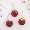 Embalagem de buquê de maçã de Natal mini peça única presente de Véspera de Natal papel de embrulho de flores DIY feito à mão