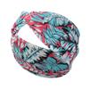Banda Cruzada para el Cabello de Ala Ancha Estampada Estilo Nuevo Transfronteriza Europea y Americana Estilo Bohemio Peluca Retro Accesorios para el Cabello Diadema Regalo
