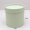 Caixa de Embalagem para Presente de Natal Caixa de Embalagem para Buquê Conjunto Balde Abraço Três Tamanhos Médios Material DIY Caixa de Flores Balde para Arranjo Floral Atacado