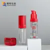 Base de Maquillaje Líquida BB Cream Loción para el Cuidado de la Piel Botella Cuadrada de Vidrio con Fondo Grueso Botella de Vidrio para Reempaque de Cosméticos