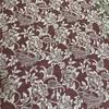 Tejido jacquard geométrico teñido con hilo de algodón de maíz para pantalones de vestir, prendas de vestir, camisas y faldas, teñido en dos colores.