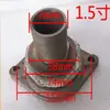 Accesorios de conexión para bomba de agua salida de bomba sumergible 2/3/4 pulgadas grande a pequeño gran yuan bomba de aguas residuales tipo conexión directa brida de dos agujeros