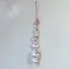Corrente para Celular de Gatinha Fofa Kt com Contas de Alto Valor Anti-Perda Exquisita Acessível Pingente Chaveiro para Bolsa de Luxo