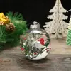 Bolas de Natal Transparentes, Decorações de Natal, Enfeites de Feriado, Suprimentos Criativos de Festa de Aniversário DIY, Enfeites para Árvore de Natal