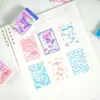 Joytop YueMu JK Academy - Lindo Libro de Pegatinas para Estudiantes, Pegatinas Decorativas Creativas Portátiles de Gran Valor