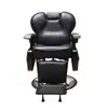 Silla de Barbero Popular en Internet de Lujo Sencillo para Hombres Elevable Giratoria Silla para Cortar el Cabello Silla Plana de Belleza Silla de Peluquería Venta al por Mayor