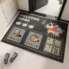 Alfombrillas decorativas de suelo con temática de dibujos animados más vendidas, felpudos duraderos y resistentes a las manchas para entradas, alfombrillas antideslizantes y fáciles de limpiar para el recibidor, disponibles en Amazon