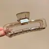 Pin de Pinza de Tiburón de Mezclilla con Lazo Simple Estilo Ins Coreano para Mujer 2025 Nuevo Pinza para el Cabello de Gama Alta Dongdaemun