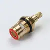 Núcleo de Válvula de Grifo de Doble Apertura Caliente y Frío 51 Largo Doble Diente Engrosado Accesorios de Reparación de Núcleo de Válvula de Grifo de Bañera Cocina