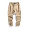 Pantalones Casuales para Hombre 2021 Primavera y Otoño Nuevo Japonés Tooling Moderno para Hombre Color Sólido Multibolsillo Pantalones Tooling