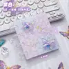 Accesorios 3D Sueño de Mariposa Álbum de Tarjetas de Una Ranura Tarjeta de Fan de Ídolo Álbum de Tarjetas de 3 pulgadas Álbum de Fotos Polaroid