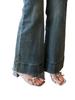 Sandalias de Mujer 2026 Estilo Verano Versátiles para Exteriores Nicho Moda de Alta Gama Moño Tacón Grueso Plateadas Chanclas de Tacón Alto