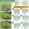 DIY Árvore de Ferro e Protetor de Flores Grade de Proteção para Plantas Folha Ferramenta de Jardim Proteção de Plantas