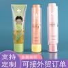 [Personalizado] 2-em-1 Loção Corporal Creme Tubo Duplo Cosmético Creme de Mãos Tubo com Tampa de Rosca Material de Embalagem