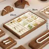 Caja para Pulseras Caja de Almacenamiento Caja de Joyería Cuentas para Rezar Bandeja de Exhibición con Cuentas Almacenamiento de Adornos de Cristal Antiguo Bandeja para Pulseras de Jade
