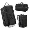 Equipaje de viaje extragrande con ruedas, remolque para exteriores, mochila de gran tamaño, ropa de cama plegable, bolsa de almacenamiento con ruedas