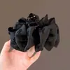 Pinza para el Cabello de Burbuja Negra de Gama Alta Pinza Grande para el Cabello 2025 Nuevo Estilo Coreano Pasador Pinza de Tiburón
