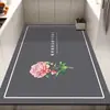 Alfombrilla para suelo de cocina de casa, secado rápido, antideslizante, cobertura completa, área grande, resistente a la suciedad, fácil de mantener, alfombra, alfombrilla absorbente para pies de baño