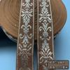 Cinta de Encaje Jacquard Bordado de 3.3CM Encaje Bordado Cinta de Encaje DIY Hanfu Étnico Ropa Feliz Accesorios para Cortinas de Sofá